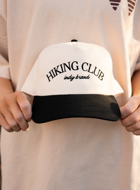 Hiking Club Hat-Black