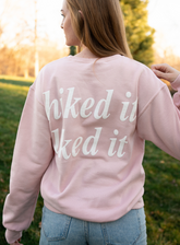 Blossom Hiked it Liked it Sweatshirt