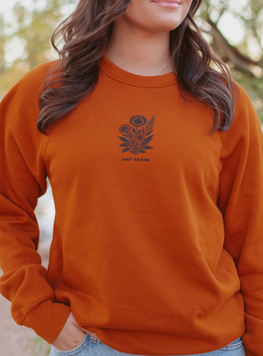 Run Wild Flower Sweatshirt