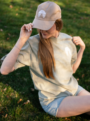 Khaki Logo Dad Cap