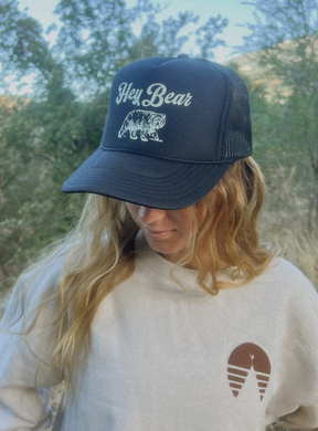 Hey Bear Trucker Hat