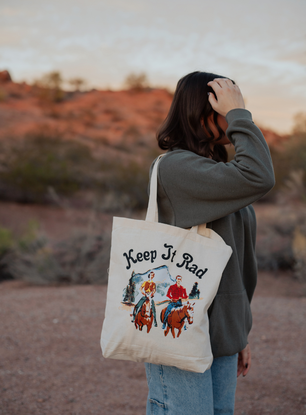 Keep it Rad Tote bag