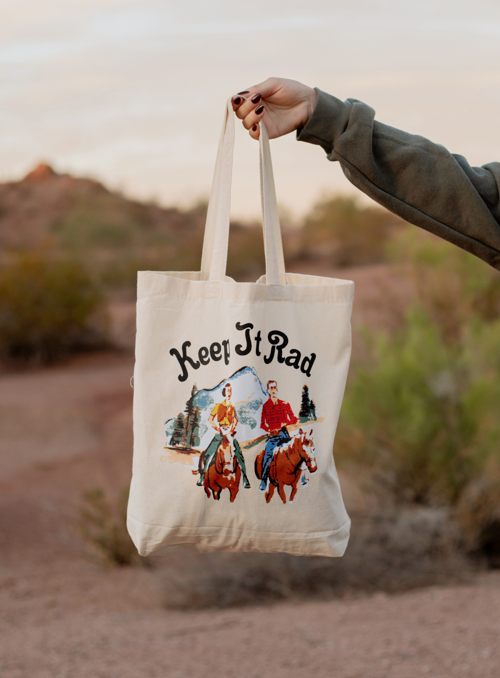 Keep it Rad Tote bag