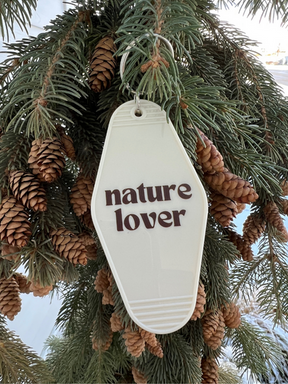 NATURE LOVER KEY TAG